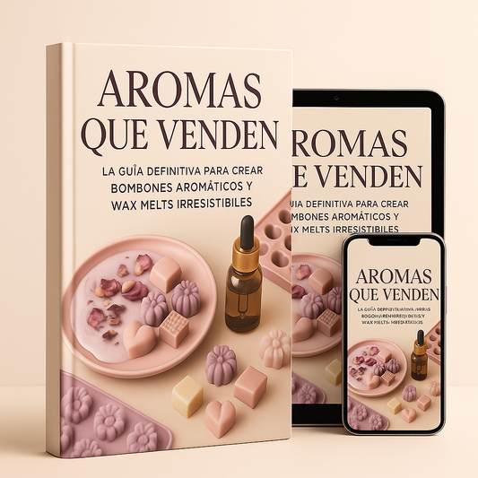 Guía Definitiva para crear Bombones Aromáticos y Wax Melts Irresistibles (+Mega Pack 8 Ebooks de REGALO🎁)