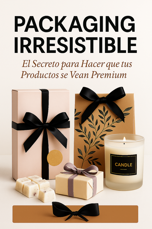 Packaging Irresistible🎀 Hace que tus Productos se vean Premium